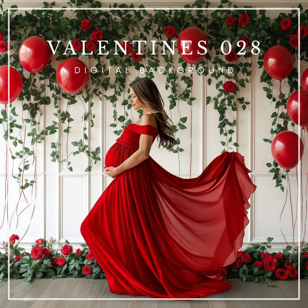 Valentines Digital Background 028