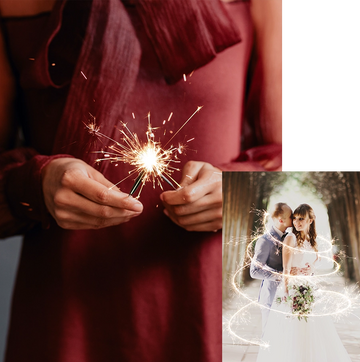 Sparkler Overlays for Photographers