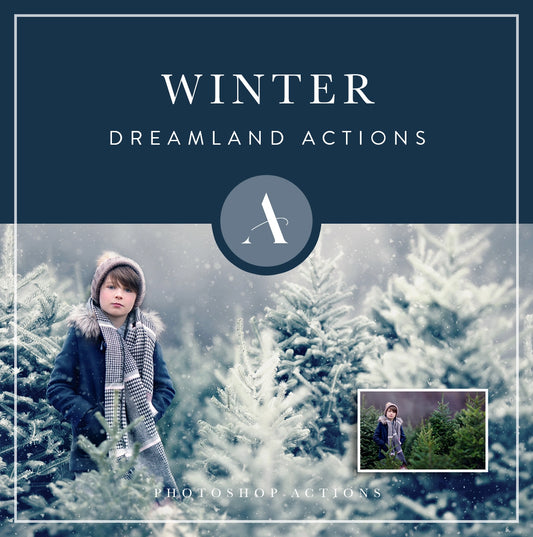 winter photoshop actions for photographers