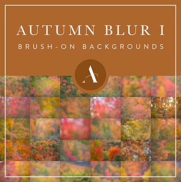 Autumn Blur I - Brush-On Backgrounds
