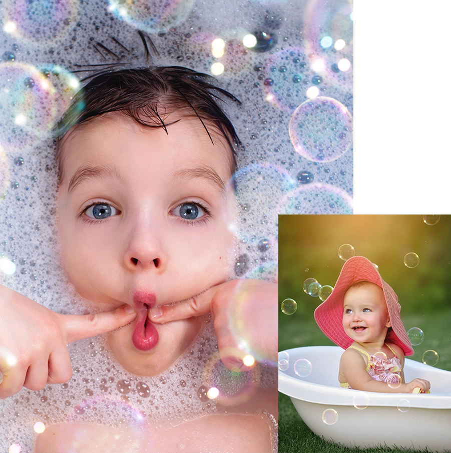 Bubble Overlays for Photographers