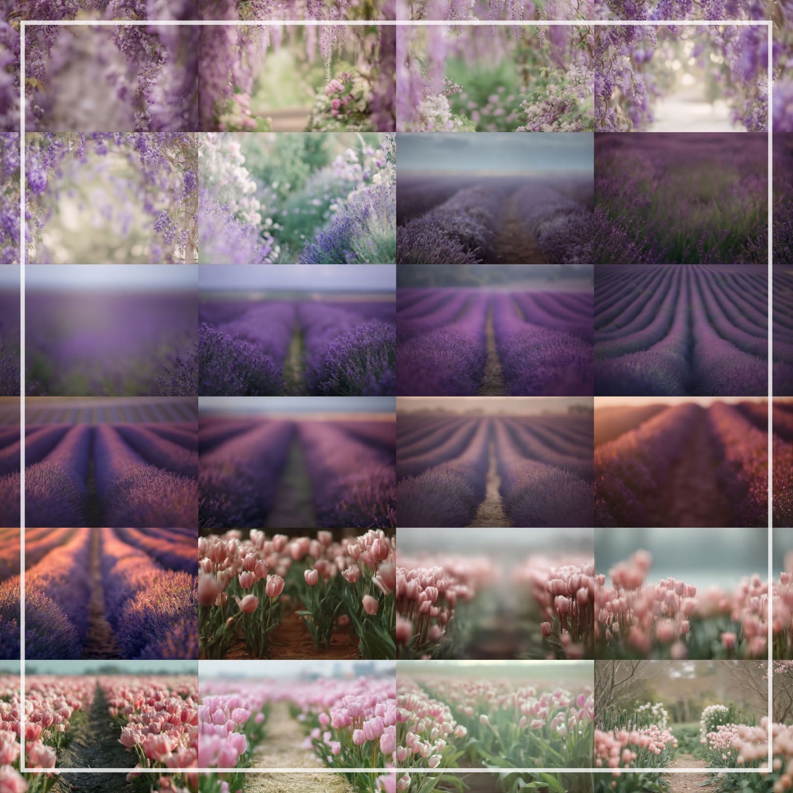 Floral Blooms Bundle – Spring Digital Background for Photographers ...