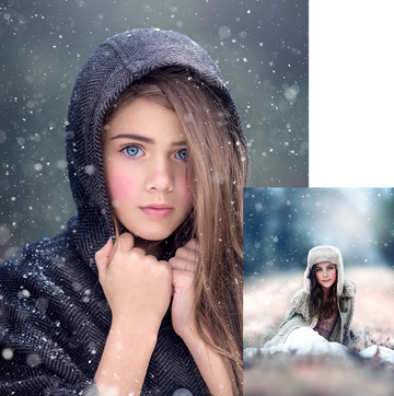 Snow Overlays for Photoshop