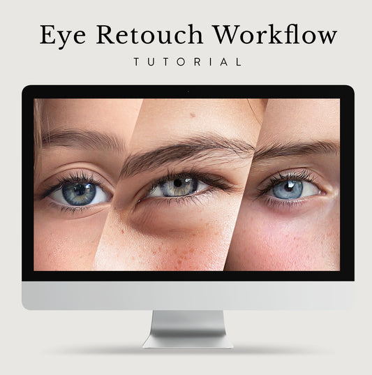 eye retouch workflow editing course for photographers