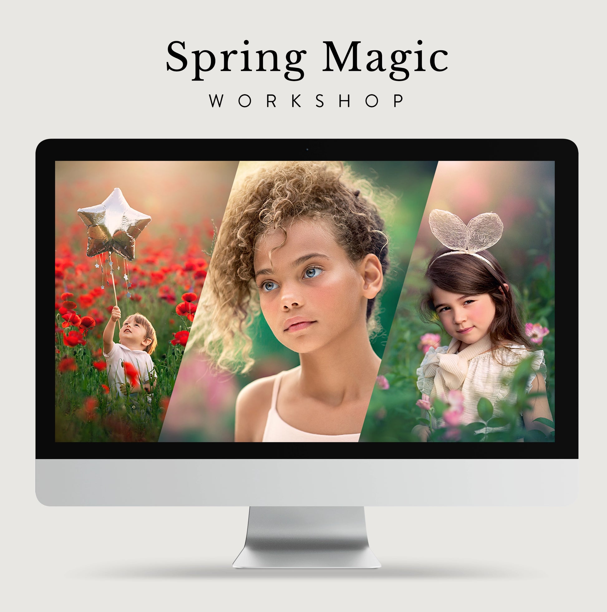 Spring photos editing course for photographers