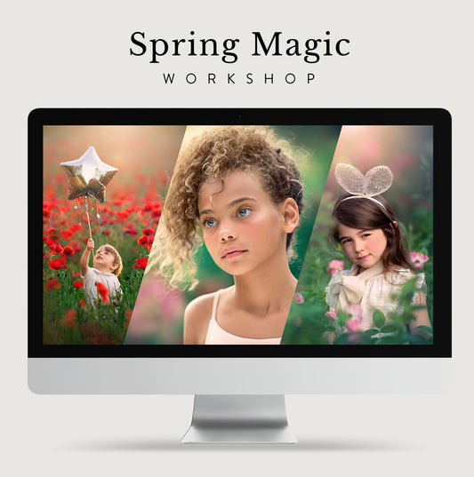 Spring photos editing course for photographers