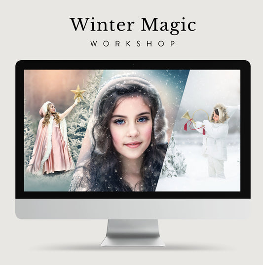 Winter photos editing course for photographers