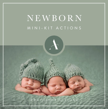 Dreamy Newborn Photoshop Actions Mini Kit