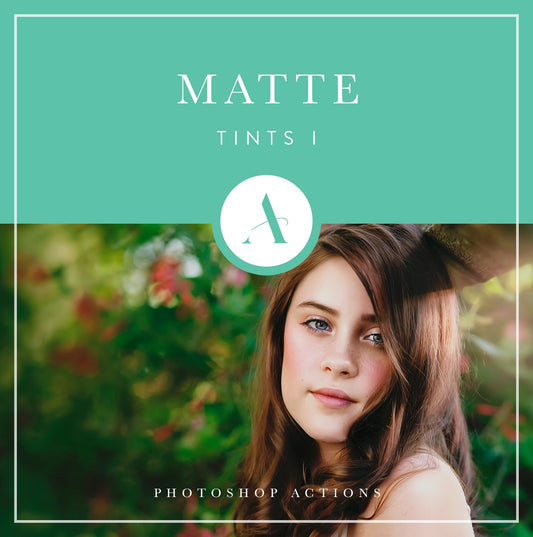 Matte Tint Photoshop Actions for Photography and Photo Editing