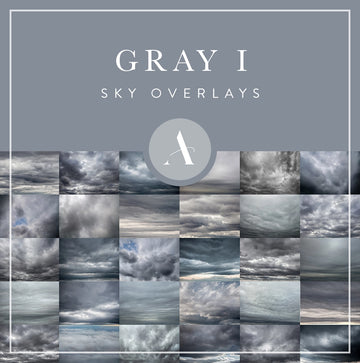 Sky & Cloud Overlays: Gray Skies Pack I